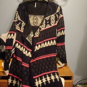 Long woman's sweater